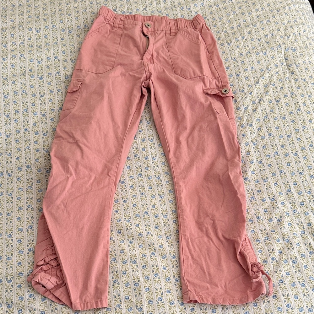Pink Cargo Pants